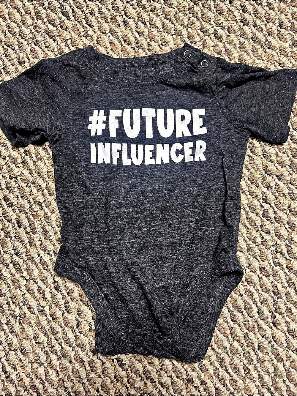 #Future Influencer Bodysuit in Black Size 12M